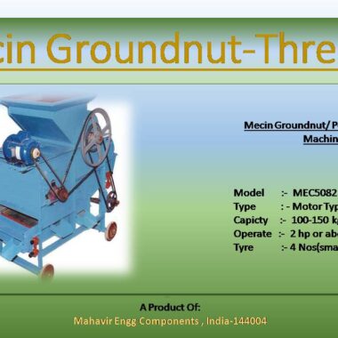 PEANUT SHELLING MACHIE